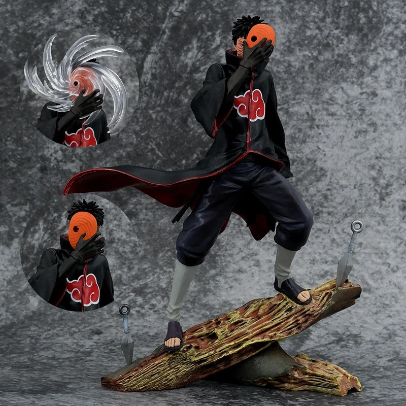 26 см фигурка из ПВХ Narutos Uchiha Obito умная аниме для коллекции декоративные модели игрушки