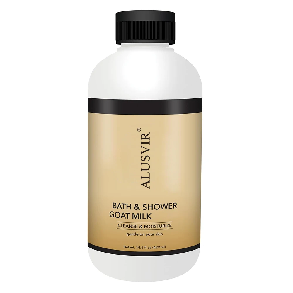 Women Natural Goat Milk Body Wash Whitening Moisturizing Body Wash Shower Gel Cream For Dry Sensitive Skin