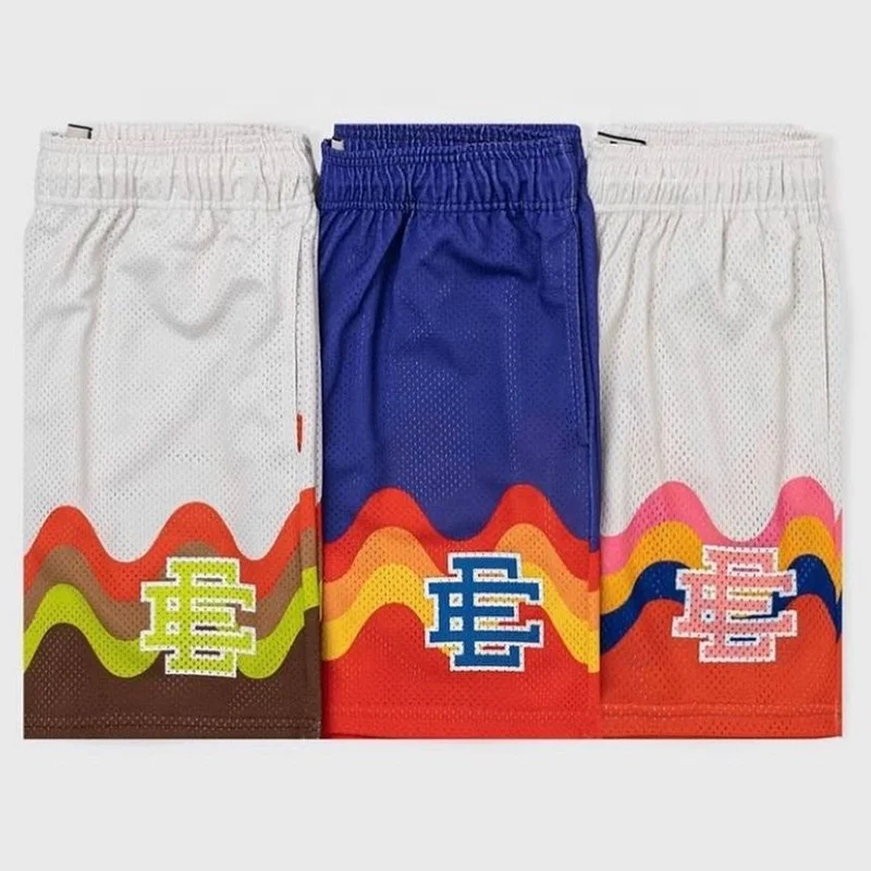 famous brand EE logo jogger eric emanuel  mens shorts for men