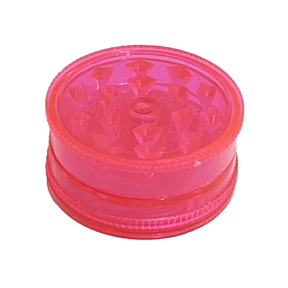 2024 Premium Mini Magnetic Plastic Tobacco Herb Grinder 42MM 3Layer Spice Grinder Sharp Shark Teeth Herbal Crusher Miller