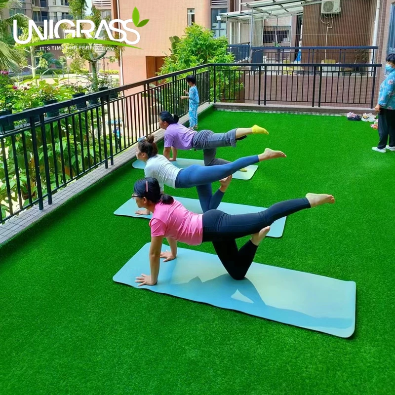 UNI 30mm 40mm Artificial Grass for Indoor Outdoor Decoration