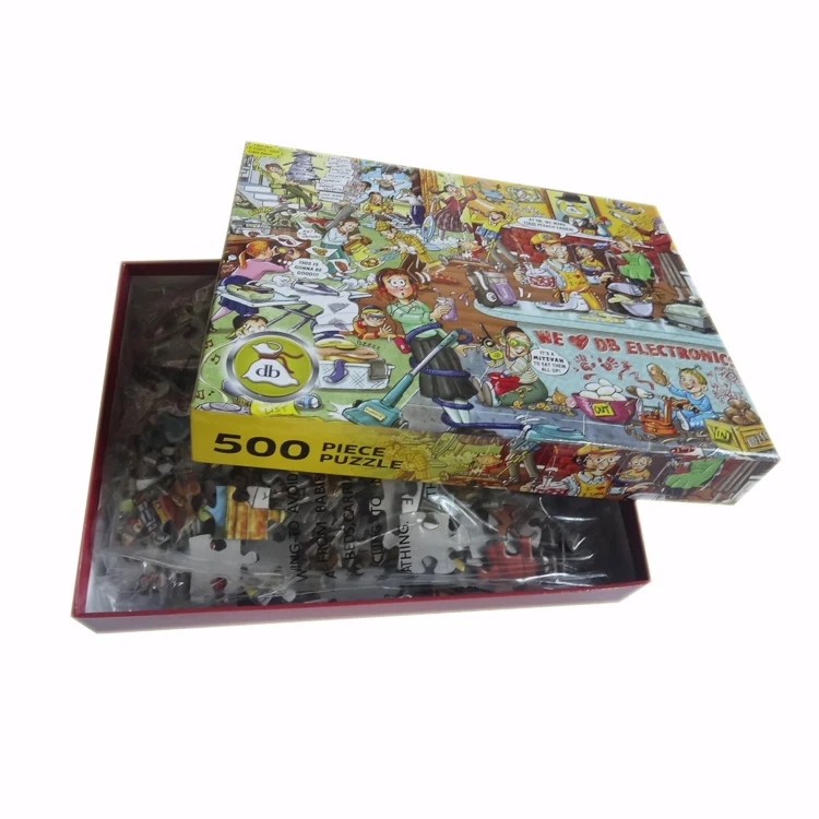 
Funny Comic Puzzle 500 pieces For Adult and Children 
