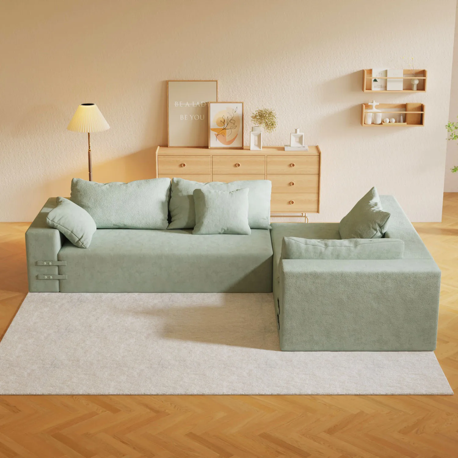 Living Room Apartment Modern Sectional compressed sofa furniture factory Design Couch Lounge L Shaped Sectional Sofas