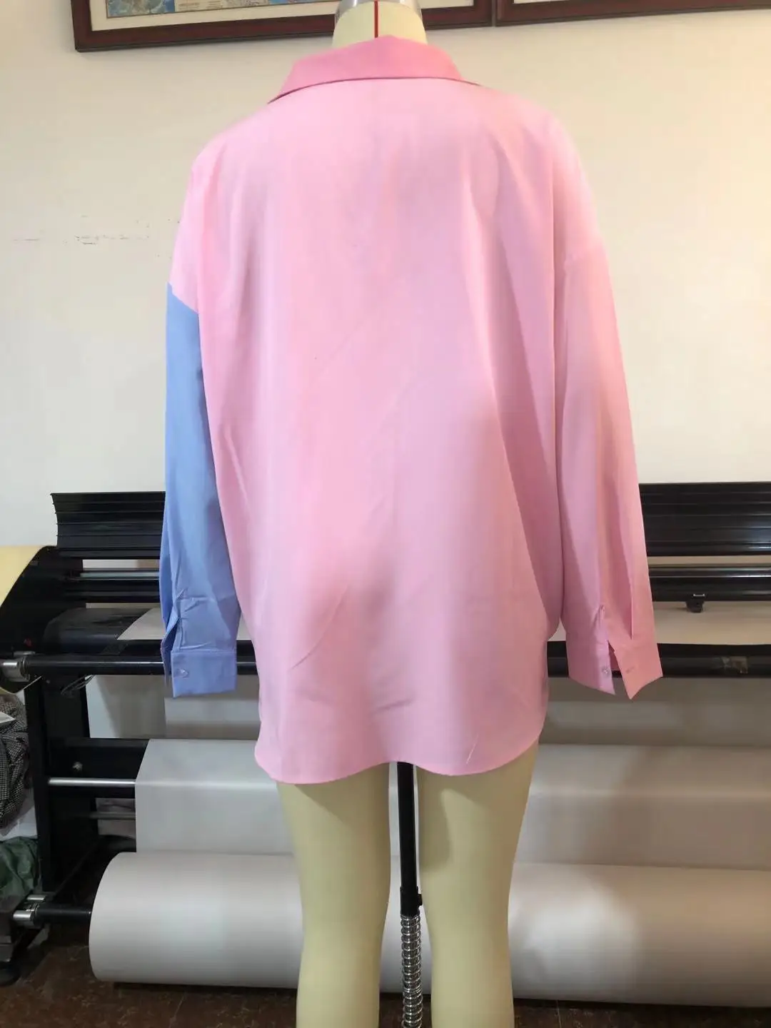 Spring 2024 Clothing Apparel Chic Long Sleeve T Shirt Women Casual Turndown Collar White Crop Top Button Up Blouse Shirts