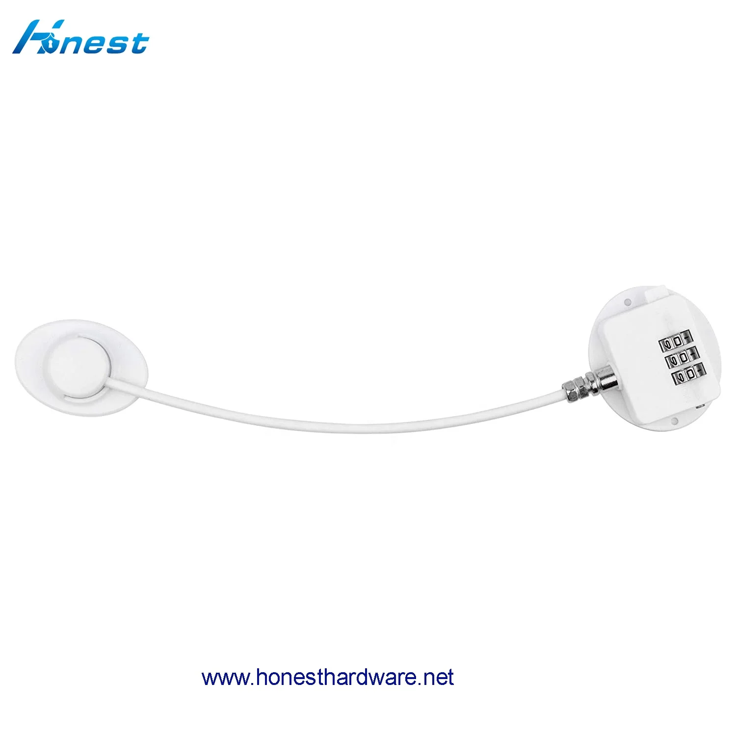 Combination Refrigerator Door Lock Child safety lock with Patent Pending