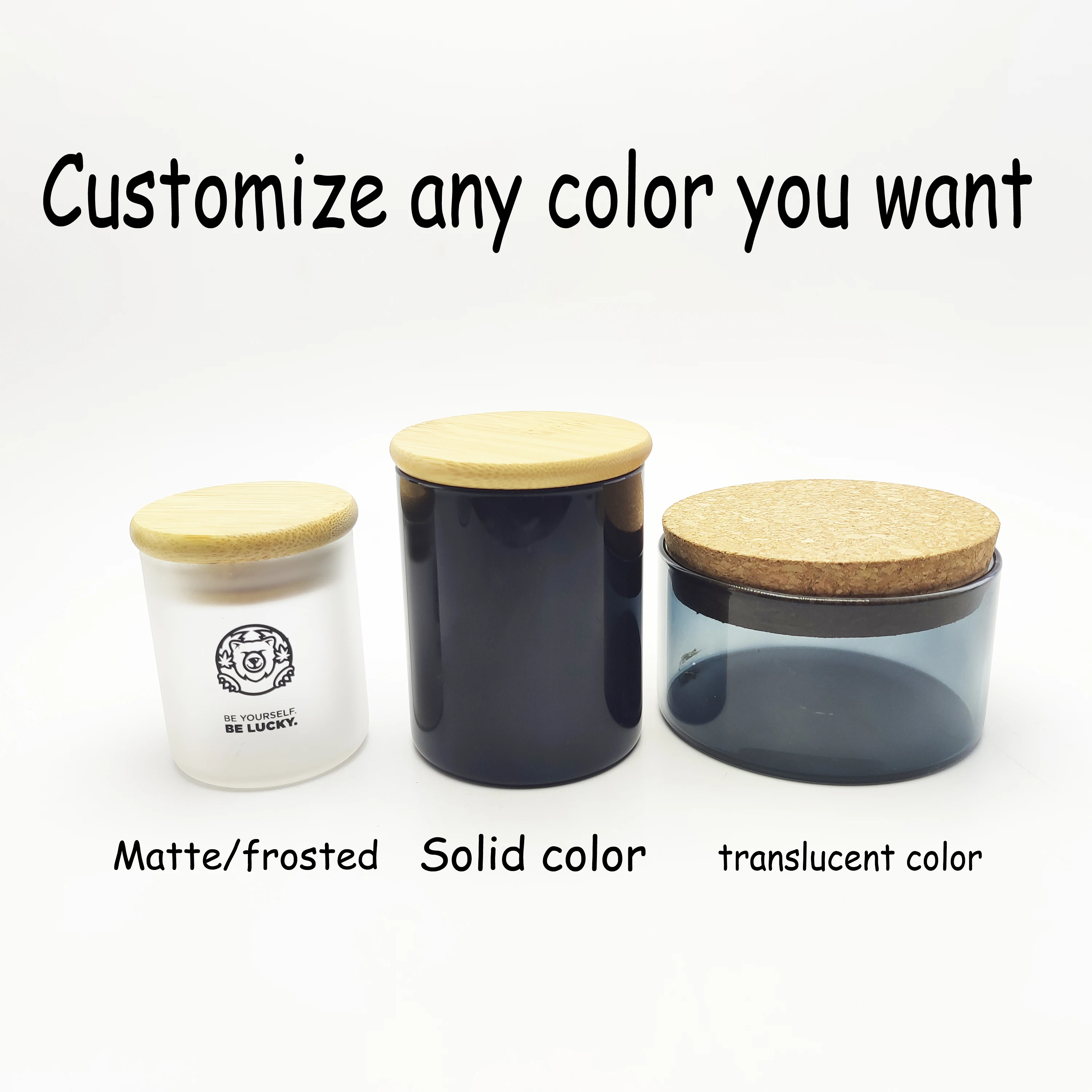 Small High Borosilicate Glass Jars with Bamboo Lids Kitchen Storage Jars Silicone Ring for Airtight Sealing Perfect GS179E