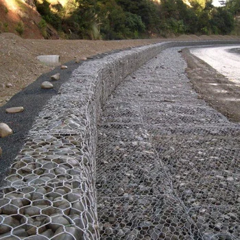 Manufacturers/jordan Gabion Baskets Wholesale Hexagonal Gabion Sea Wall/4x1x1m Galvanized PVC Coated Galvanized Iron Wire CN;HEB