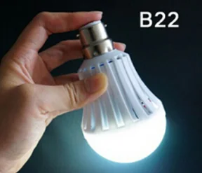 Hot Sale 5W 7W 9W 12W 15W E27 85-265V Saving Energy LED Intelligent  Rechargeable Emergency Light Bulb