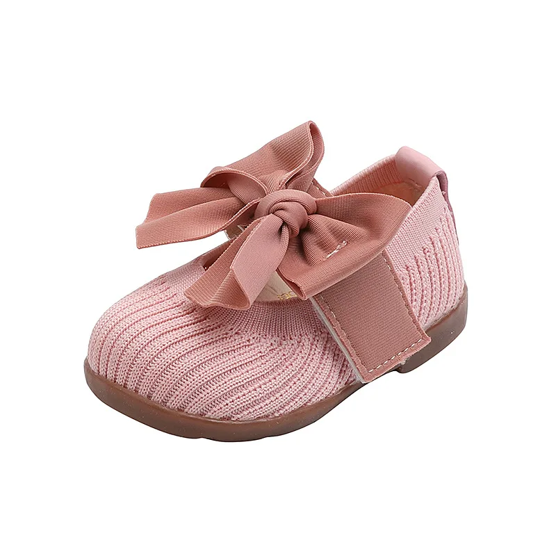 1-2 years old girl single shoes princess shoes toddler indoor and outdoor soft sole toddler shoes