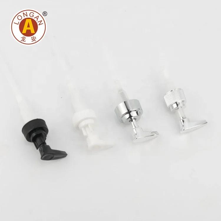 Longan Laundry Detergent Dispenser Plastic Pump Shampoo Bottle Hand Soap Lotion Plastic Pump Head For Cosmetics Factory In China