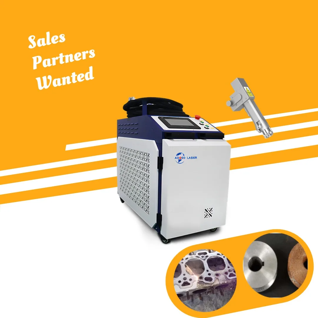 Metal Rust Removal 3 in 1 Portable Fiber Laser Cleaning Welding Machine