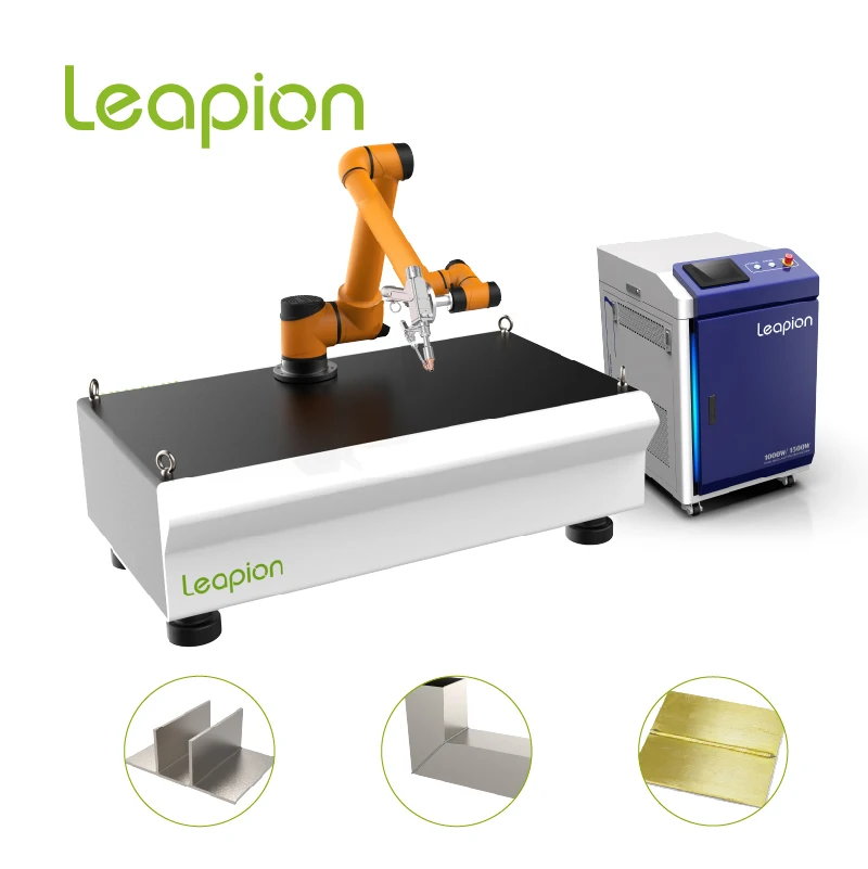 Laser Cleaning Welding Machine Robot On A Track Laser Iron Cutter And Welding Machine Tools
