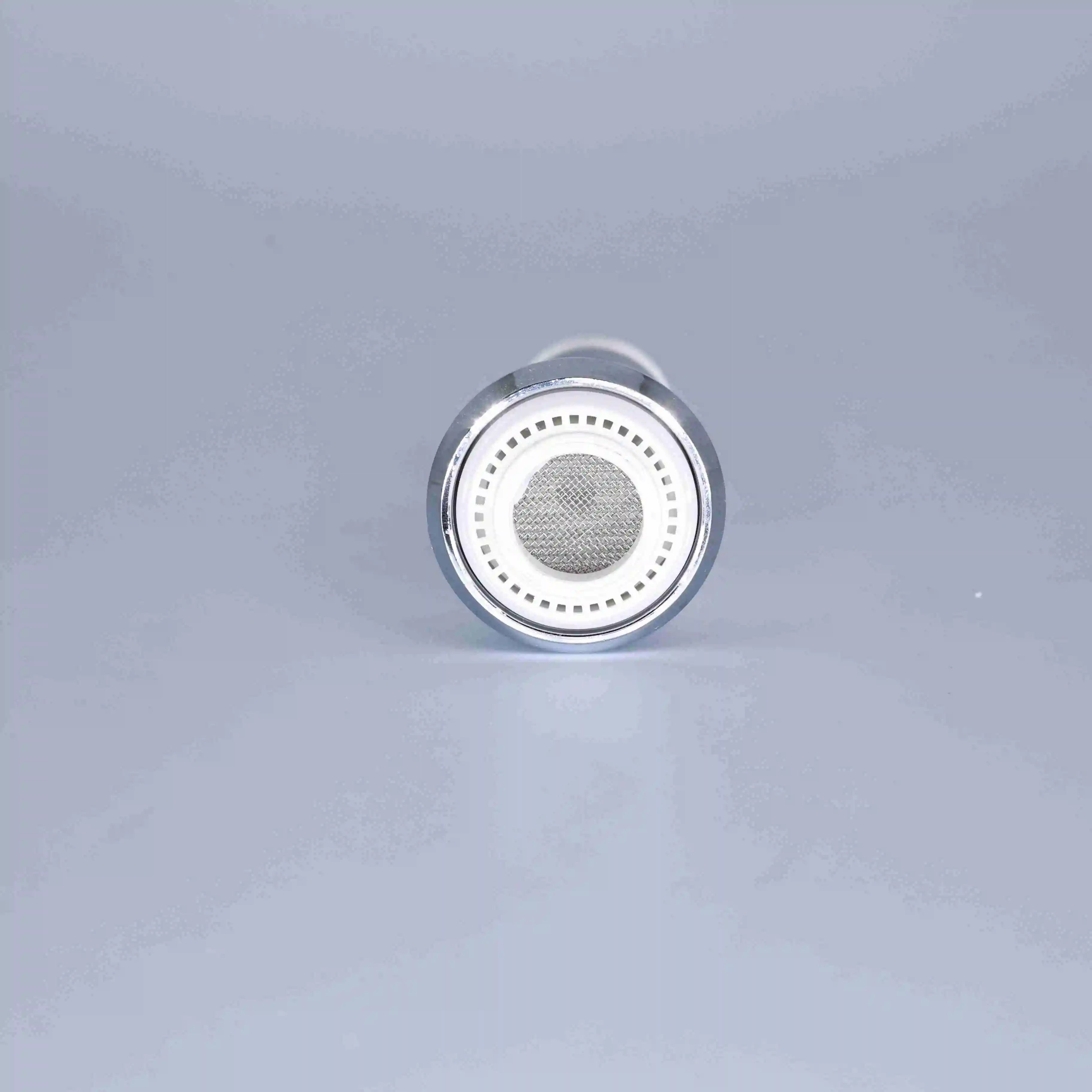 Short Watersaver White Faucet Water Bubbler Water Saving Aerator Diffuser Swivel Tap Nozzle Filter Adapter