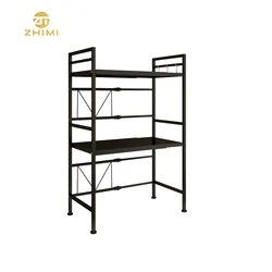 Multifunction metal kitchen shelves 3 tier kitchen adjustable storage rack for  utensil stand