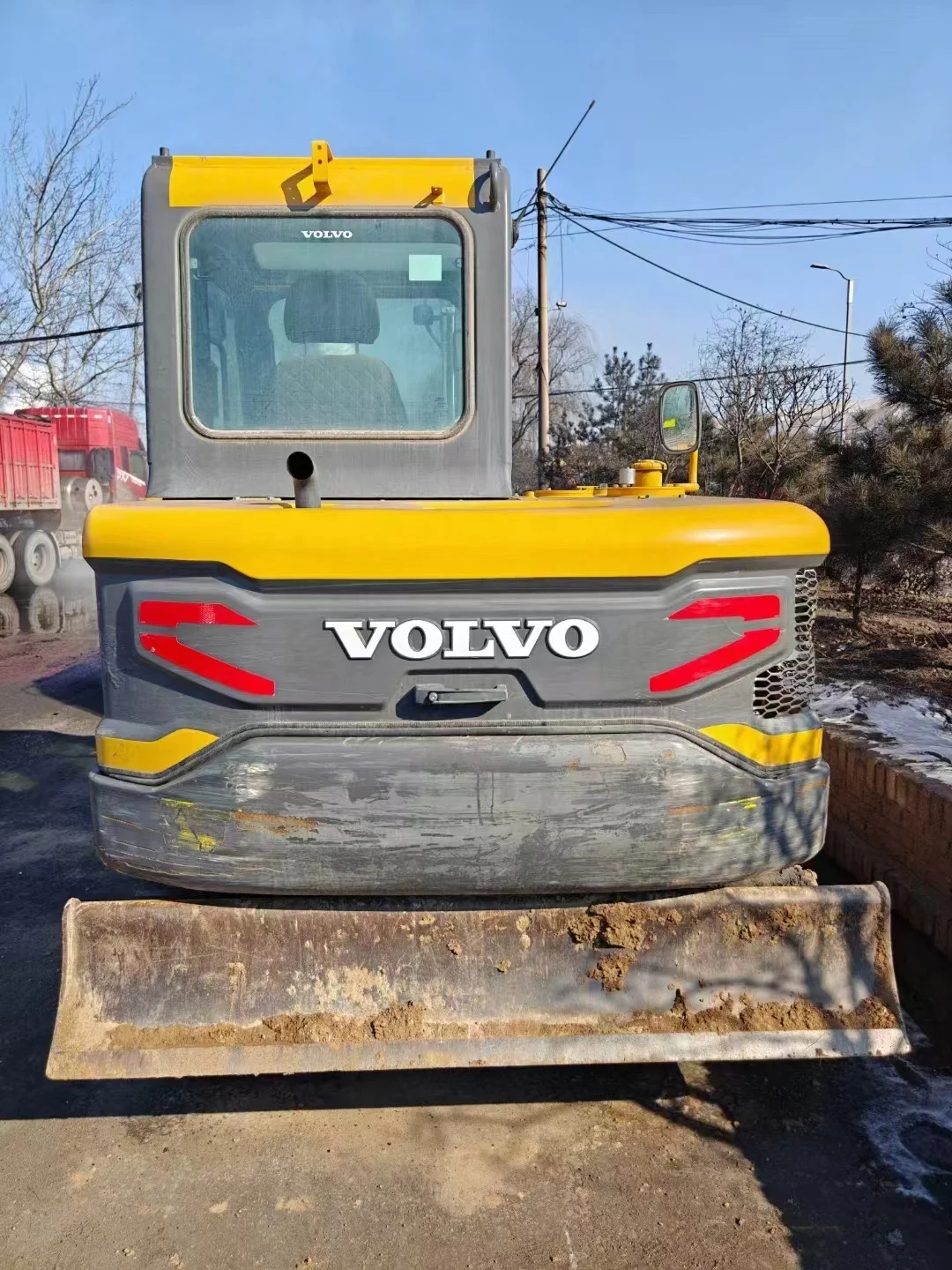 volvo Old Cheap Hydraulic Mini Korea Used Excavator Volvo EC55D For Sale