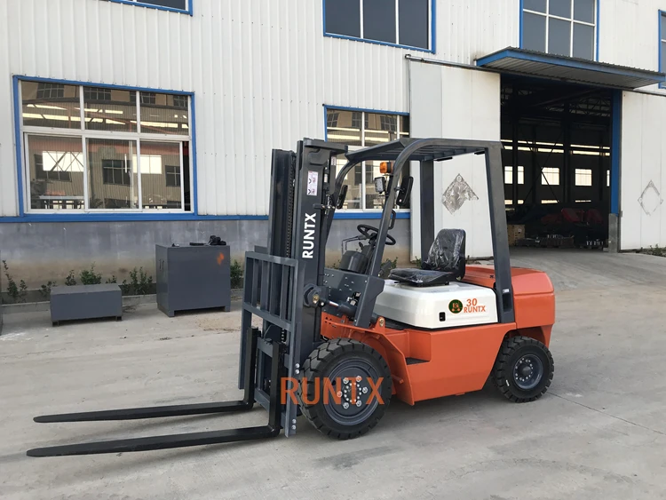 
RUNTX C-series 3 ton self loading forklift with China Xinchai engine diesel power forklift 