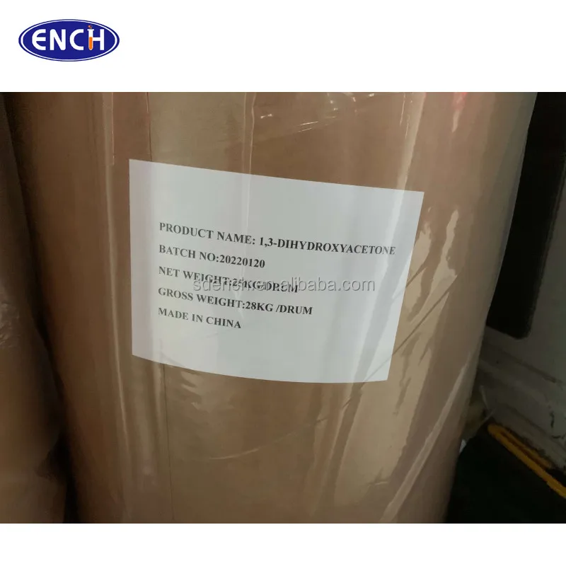 DHA Cosmetic material Factory supply DHA CAS 96-26-4 1,3-Dihydroxyacetone