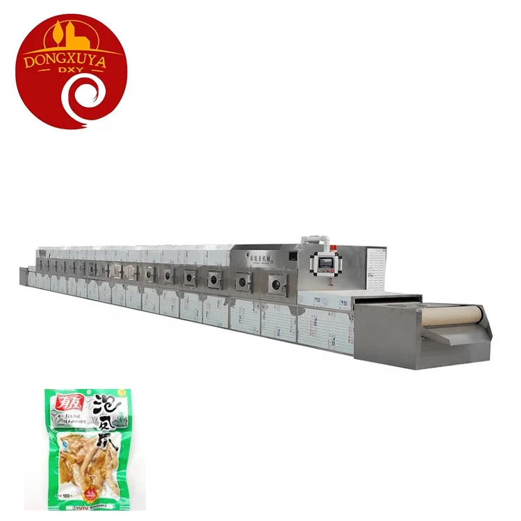 High Quality Snack Food Dryer Beef Jerky Microwave Drying Equipment