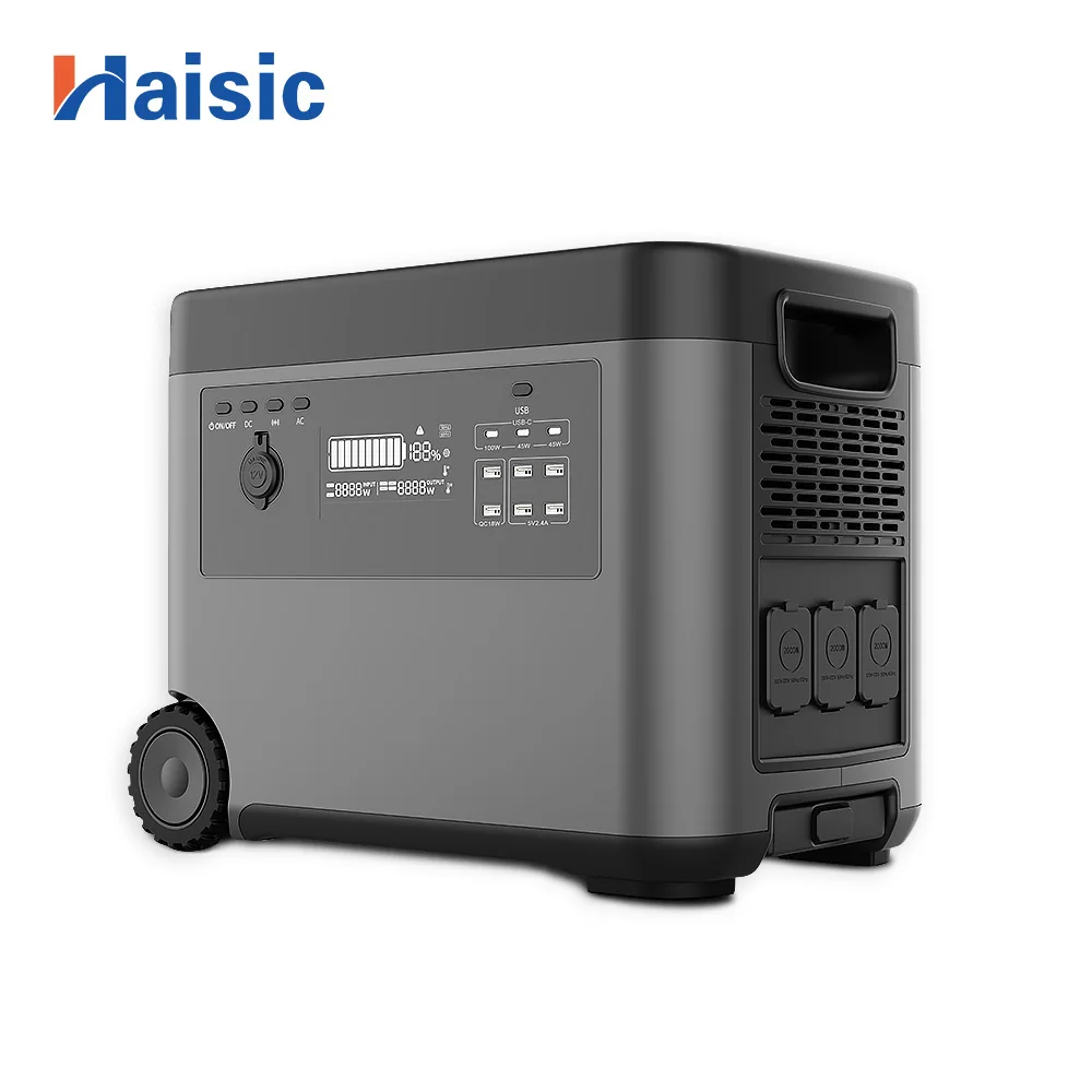 portable solar set up adjustable power supply 2000w Power Supply estacion de energia portatil