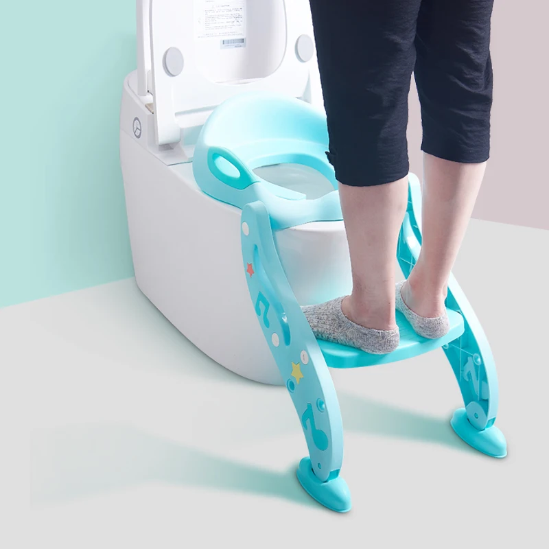 
Idea Design portable ladder toilet baby potty training chair plastic toilet seat for children baby wholesale 