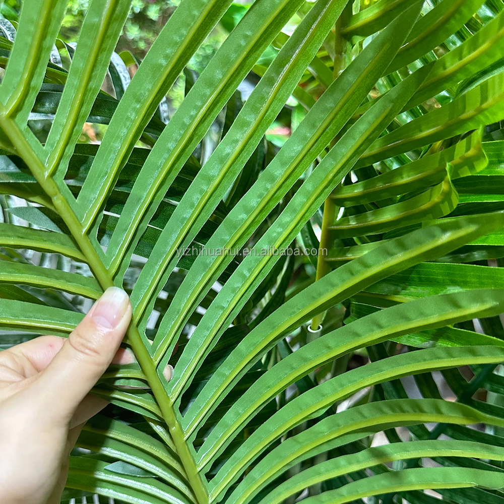 Artificial palm tree artificial ornamental bonsai Areca catechu palm trees bonsal boxwood plant in pot hot sale