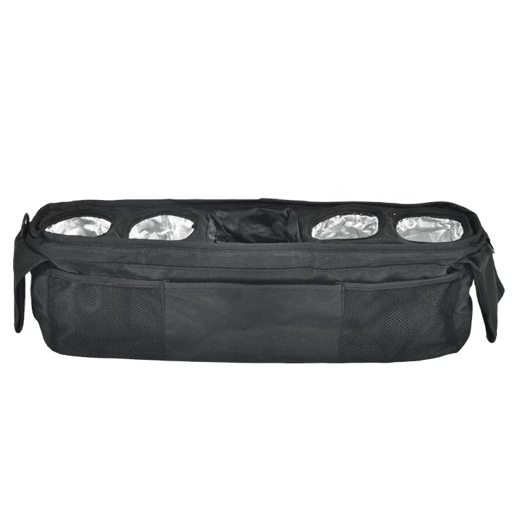 Fashion Portable baby diaper Nappies Mommy Bag Bear Tulip Embroidered Cotton Baby Stroller Mom Storage Bag