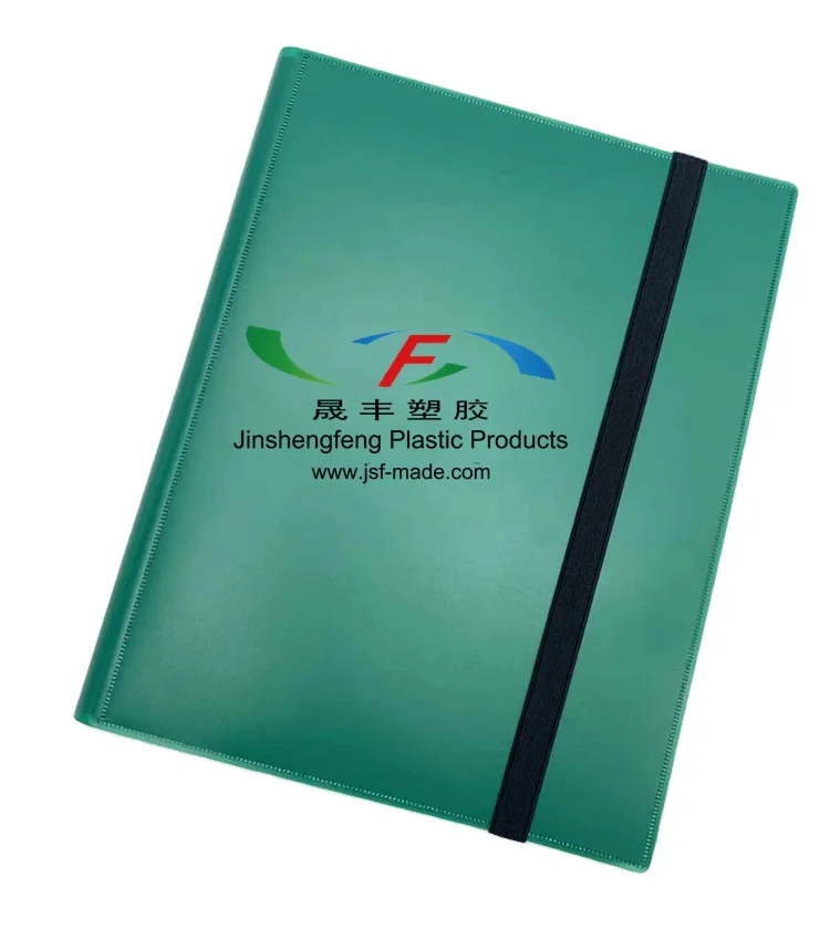 Custom Design Print PP Cover Elastic Closure Poke Mon 360 Cards Sleeve Game Card Folder Album 9 Pocket Trading Card Binder