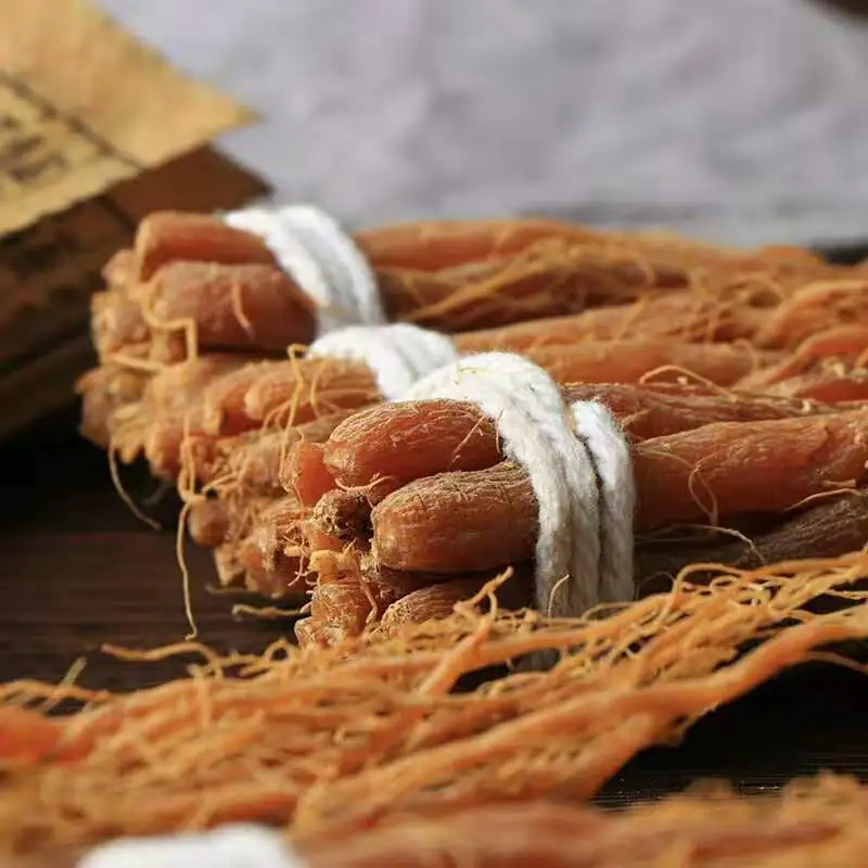 Free Sample Slice 6 Years Old Korean Ginseng Panax Red Pure Red Ginseng