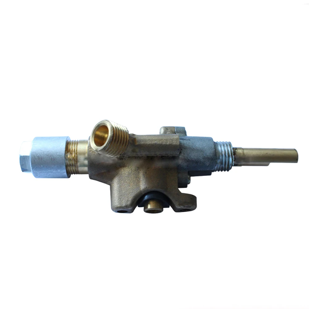 Gas control safety valve for stove cooktop