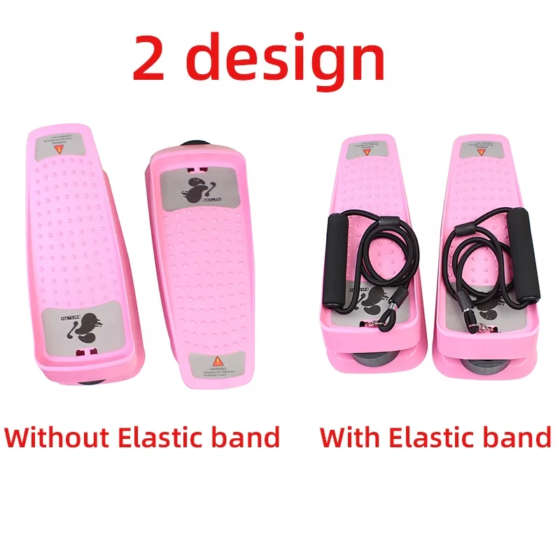 Fitness Equipment Exercise Machine Stepper Home Office Portable Gym Mini Non-Slip Pedals Twist