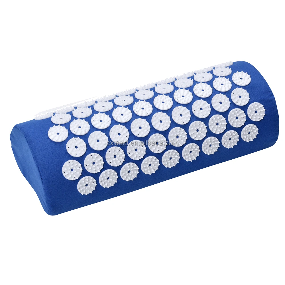 Лидер продаж, Массажная подушка для акупрессуры из хлопка и льна, акупунктурный коврик, подушка