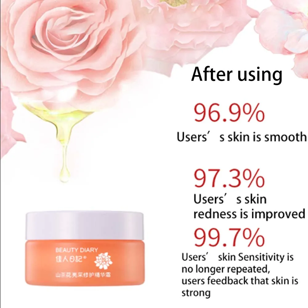 Face Cream OEM Wholesale Customize Private Label Camellia Flower Moisturizer Cream Of  Face