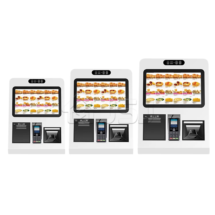 JSJ83 Self Ordering Point Of Sale Billing Machine Pos Systems All In One Touch Payment Windows Android Self-service Kiosk