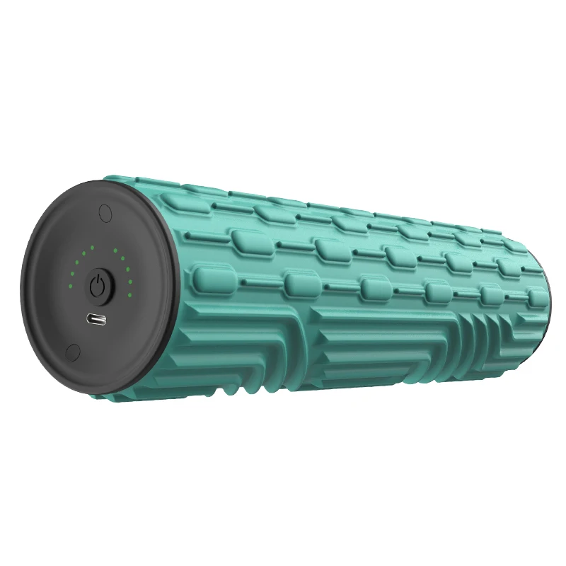Hi5 OEM/ODM Wireless Rechargeable Electric Vibrating Yoga Massager Muscle Deep Tissue Vibrating Foam Roller