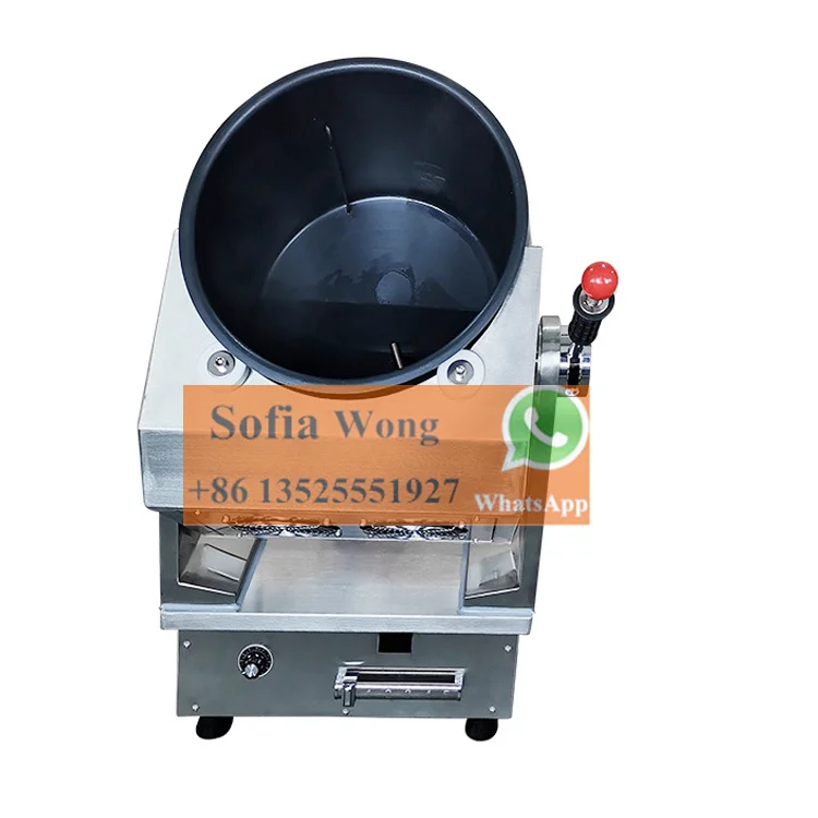 Electric Stir-Frying Drum Cooking Machine Automatic Multi Cooker Wok Intelligent Robot Cooking Machine