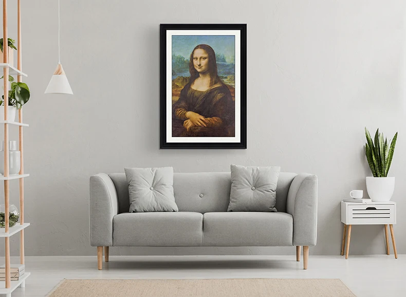 Mona Lisa, Da Vinci Classics Art Reproduction, 3D oil paintings