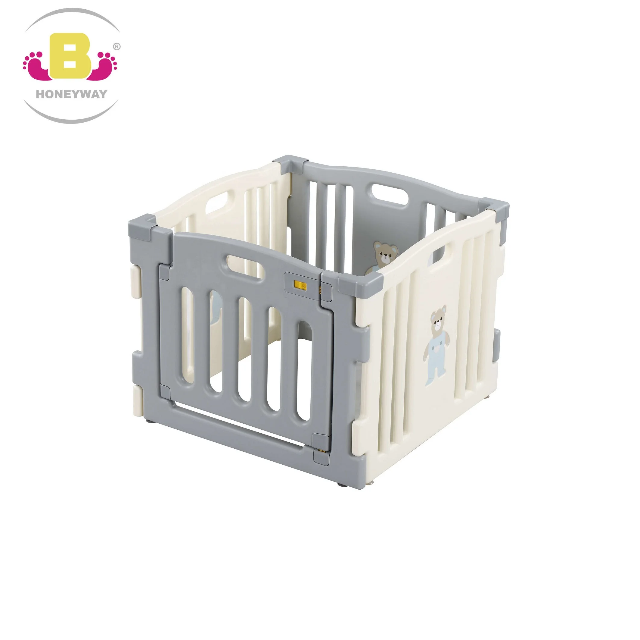 
Plastic High Quality EN ASTM Factory Price Baby Safety Playpen Fence Single Panel 