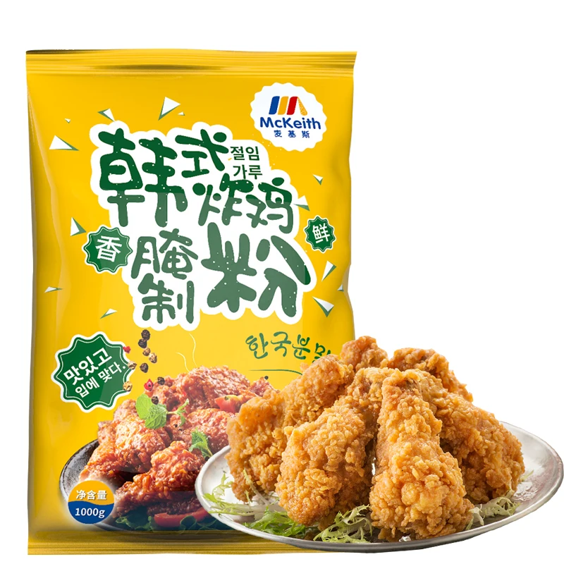 
McKeith wholesale OEM 1kg Korean fried chicken marinade factory price high quality business 