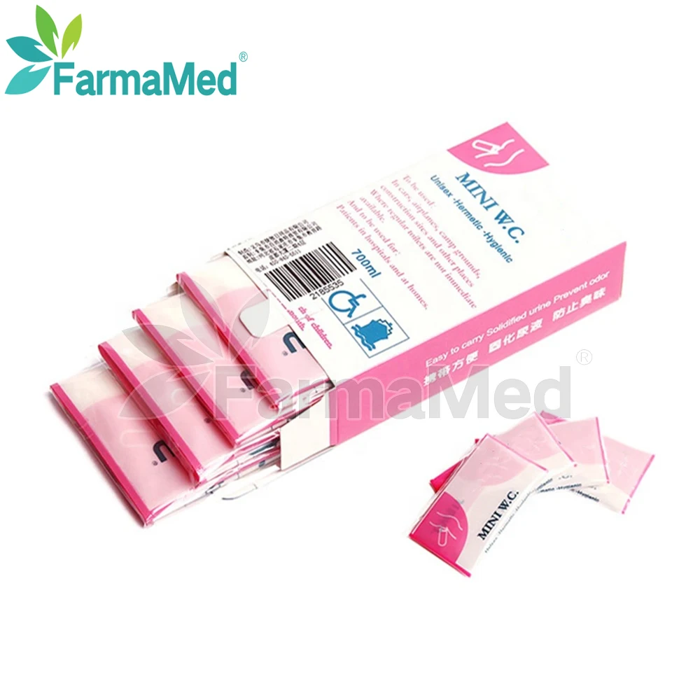 Outdoor emergency urinate bag disposable urinal bag emergency portable car urinal bag