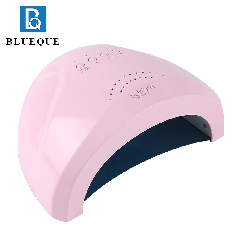 Лампа Sun One УФ/LED профессиональная для сушки гель-лака, маникюрная сушилка с инфракрасным датчиком для ногтей, 48 Вт