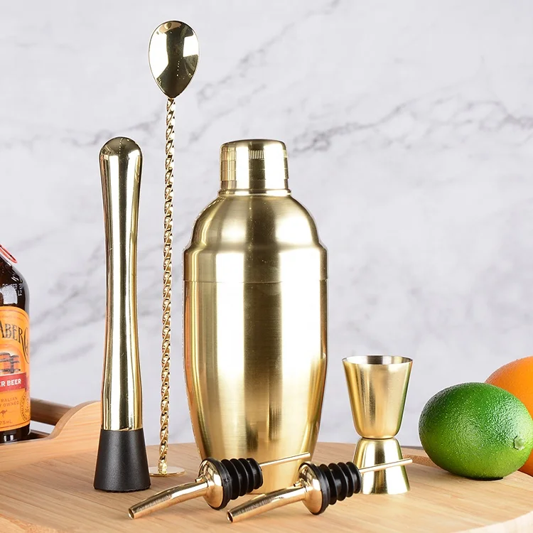 
DX factory high quality bar tool set gift box set bar shaker cocktail bar set 