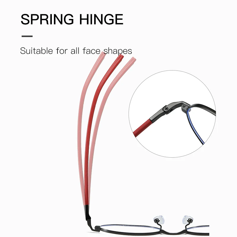 New design optical metal frame 2023 anti blue light glasses for kids silicon yewear frame for children