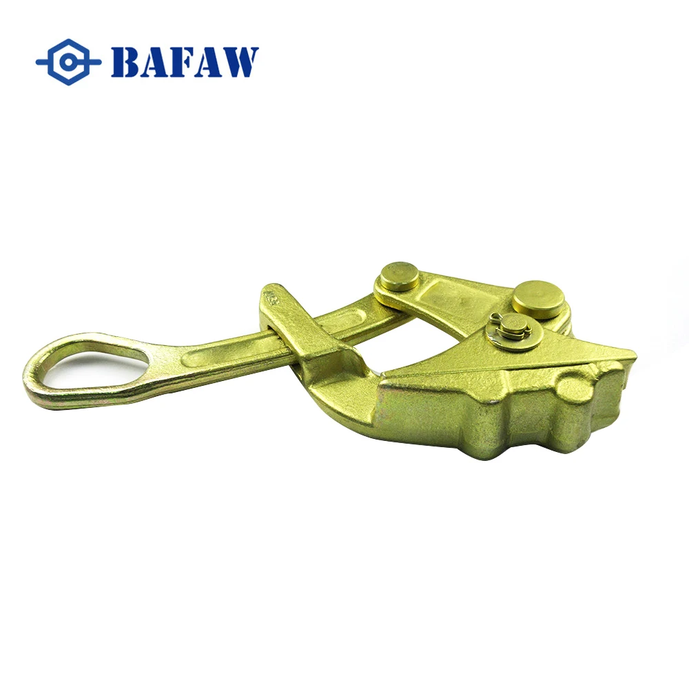  Cable Durable Earth Wire Grip Come Along Clamp Steel Pulling For Overhead Line