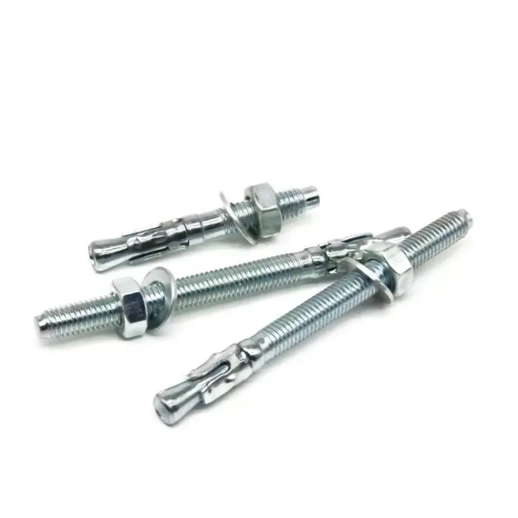 GB Standard Good Quality Carbon Steel Made Expansion Anchor Bolt Concrete Solid Anchor Fastener
