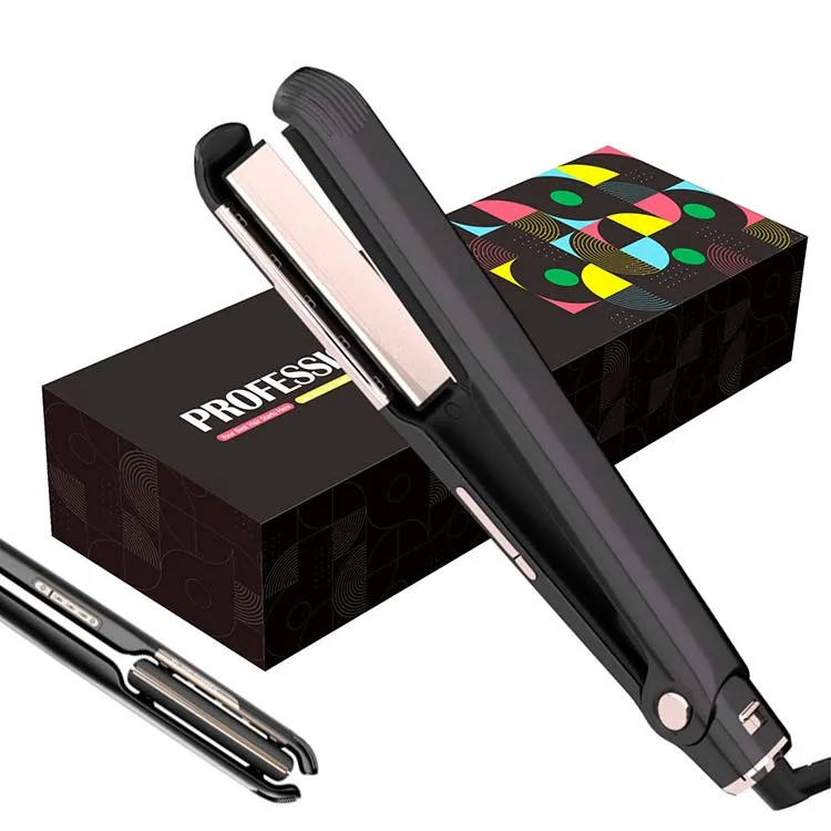 OEM Ionic Hair Straightener planchas de cabello Professional Hair Straightener 450F Titanium Flat Iron