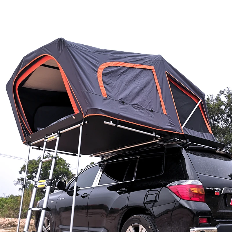 Roof Top Tent  Car Trailer Roof Top Tent Hot Sale SUV Automatic Rooftop Soft Shell Aluminum Oxford Modern