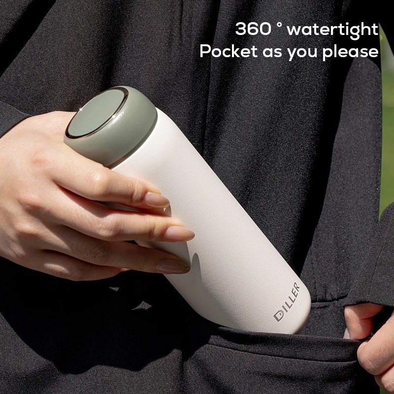 Mini Portable Vacuum Flasks Insulated Water Bottle Stainless Steel Tumbler With Custom Logo