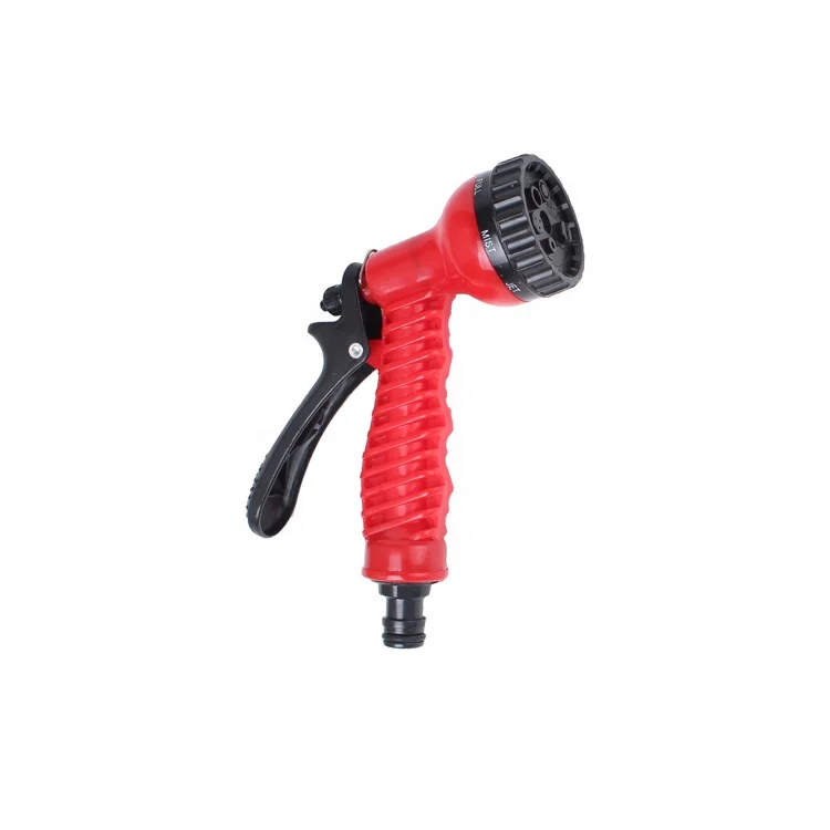 7 Patterns Plastic Car Wash water Gun