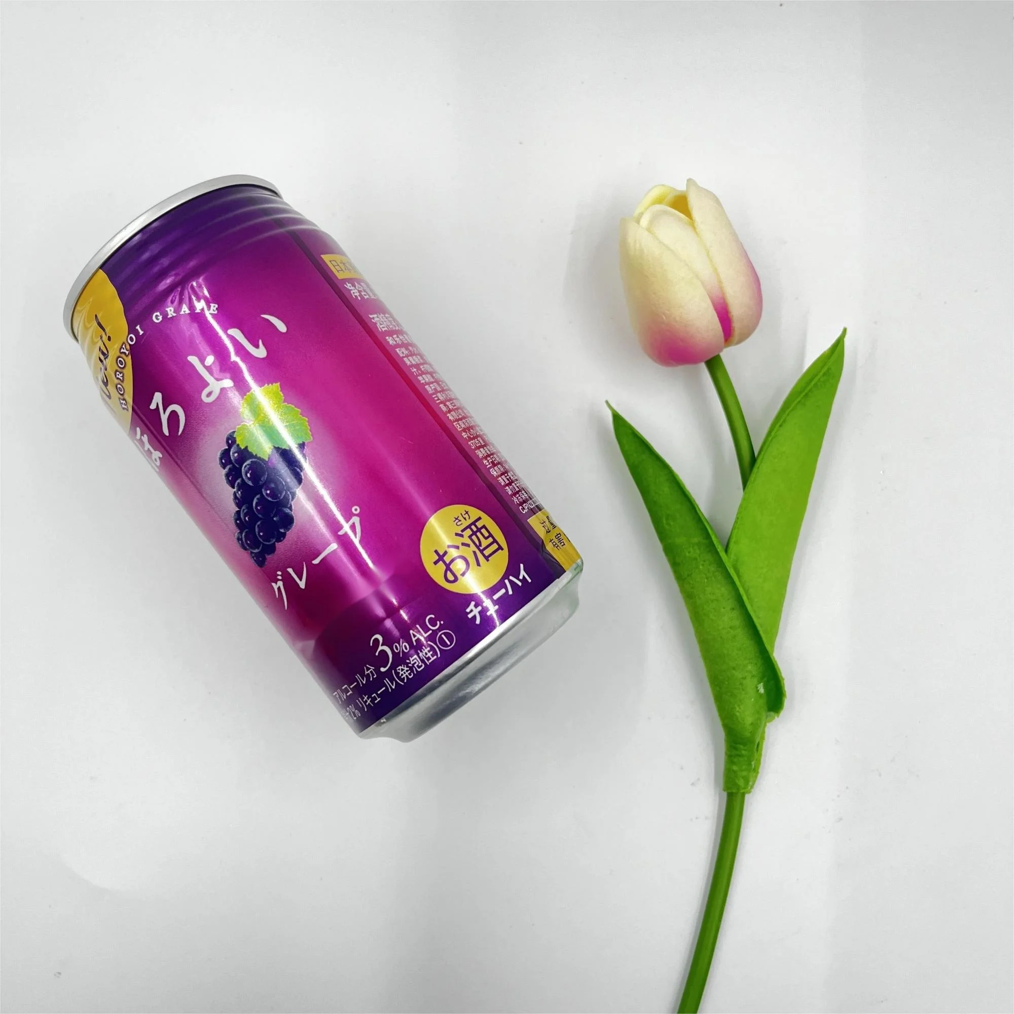 350ml grape flavored alcoholic beverage filling pre-mixed cocktail sparkling juice wine OEM Private Label