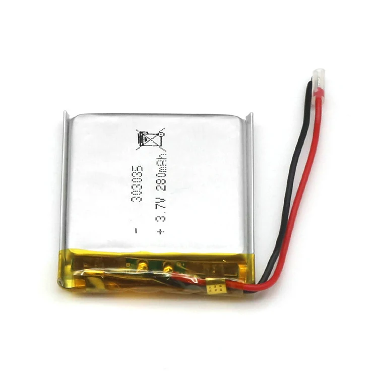Customized lipo battery 303035 280mah high temperature resistance li-polymer battery